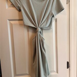 Lulu's Light Gray Textured Top